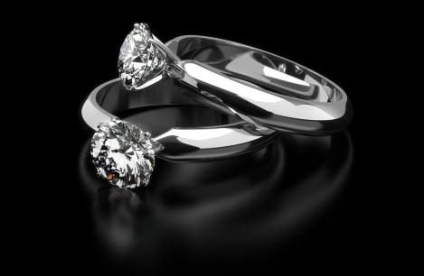 Stone Round Diamond Ring